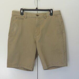 Men's Tan Khaki Beige Chino Shorts Nordstrom Brand...........525